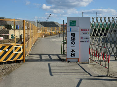 奇跡の一本松入り口 1