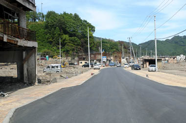 大槌町中心地 2