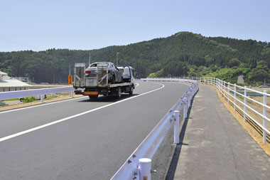 仮橋歩道から 2