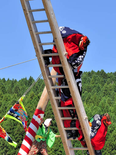 すれ違い 5・・・上に行ってくるからなとでも話している雰囲気です。