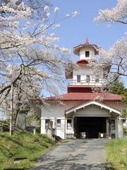 ＮＯ．１８８　満開の桜と明治記念館